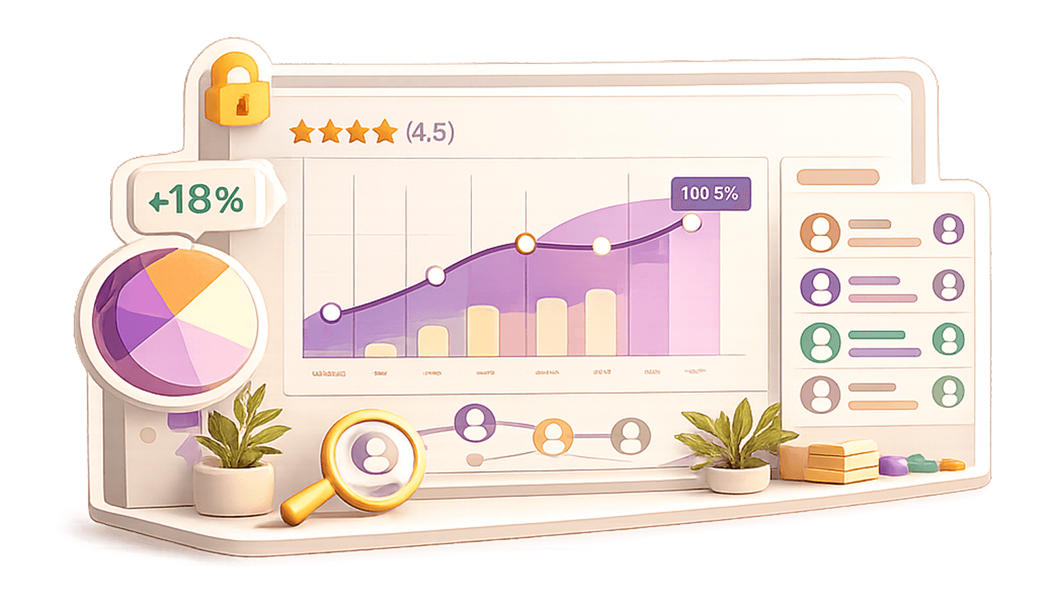 HR engagement dashboard
